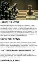 Chess Tips and Tricks capture d'écran 1