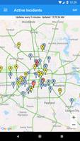 Houston Incident Map plakat