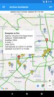 Houston Incident Map syot layar 1