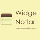 Widget Notlar ícone