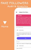 Fake Followers Audit & Analytics Page постер