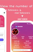 Fake Followers Audit & Analytics Page تصوير الشاشة 1