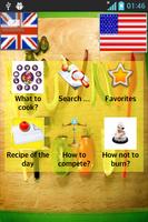 Cooking Recipes Funny Food poster