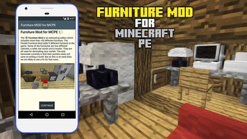 Furniture MOD for Minecraft PE الملصق