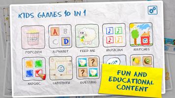 Free Kids Games (10 in 1) Poster