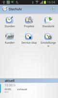 autom. Zeiterfassung/Stechuhr الملصق