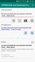 UPPERCASE And lowercase Conver screenshot 2