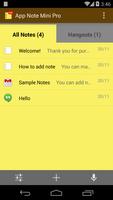 App Note Mini Pro poster