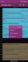 FOSDEM 2023 Schedule captura de pantalla 2