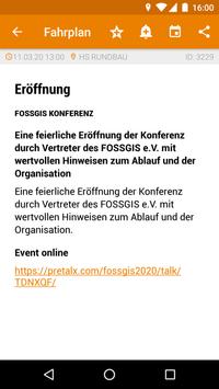FOSSGIS 2020 Programm 截图 1