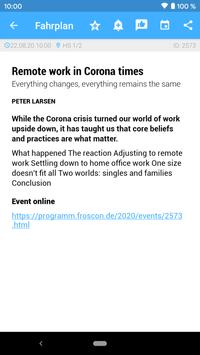 FrOSCon 2020 Programm 截图 1