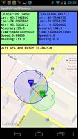 Location Diff GPS vs Wifi Poster