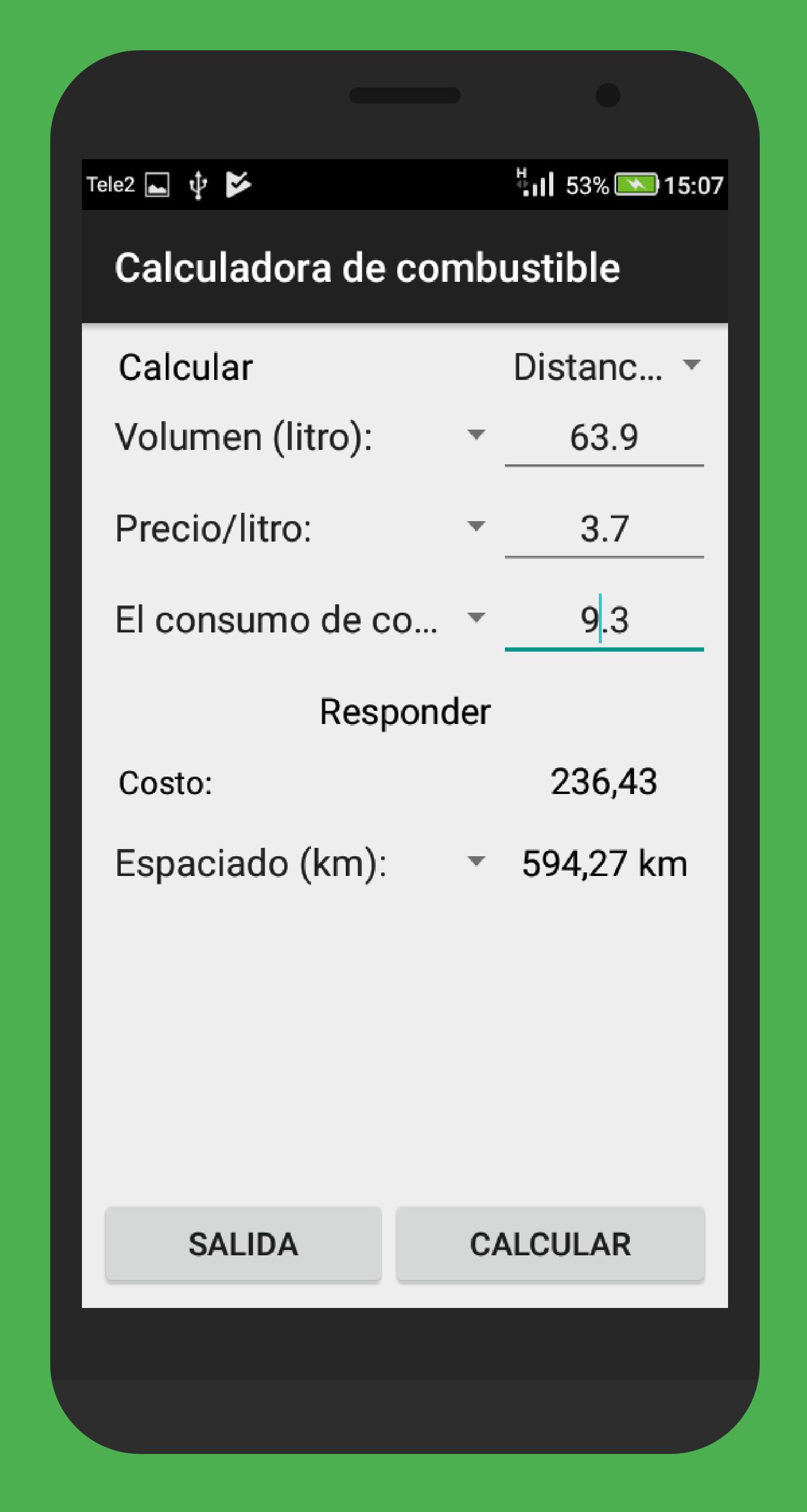 Descarga de APK de Calculadora de combustible para Android