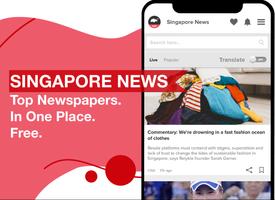 Singapore News Cartaz