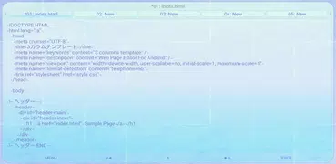 Qreatia Free - テキスト/HTMLエディタ