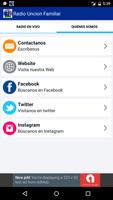 Radio Uncion Familiar capture d'écran 1