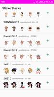 KPOP Korean Stickers For Whatsapp/WAStickers capture d'écran 1