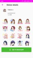 KPOP Korean Stickers For Whatsapp/WAStickers capture d'écran 2