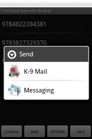 Continue Barcode Reader captura de pantalla 3