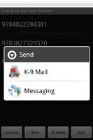 Continue Barcode Reader capture d'écran 3