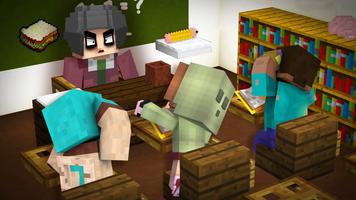 Mod of Scary Teacher for MCPE постер