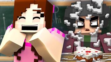 Mod of Scary Teacher for MCPE تصوير الشاشة 1