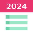 Column Calendar and Tag Memo APK