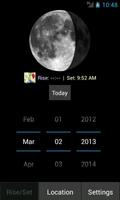 Phase de la lune capture d'écran 1