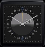 24h Analog Watch Face تصوير الشاشة 1