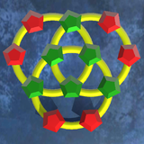 Three Circles Puzzle (3CP) ícone