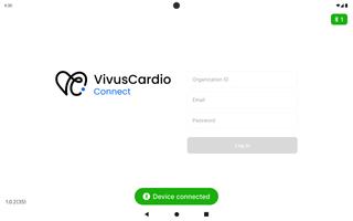 VivusCardio Connect تصوير الشاشة 1