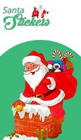 Santa Hat and Christmas Emoticons capture d'écran 1