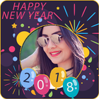 New Year Photo Frame icône