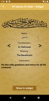 99Names Of Allah + Widget screenshot 3