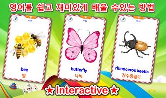 곤충 학습카드 포스터