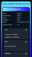 Device Health Checker Services Affiche