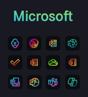 Neon Icon Pack ảnh chụp màn hình 3