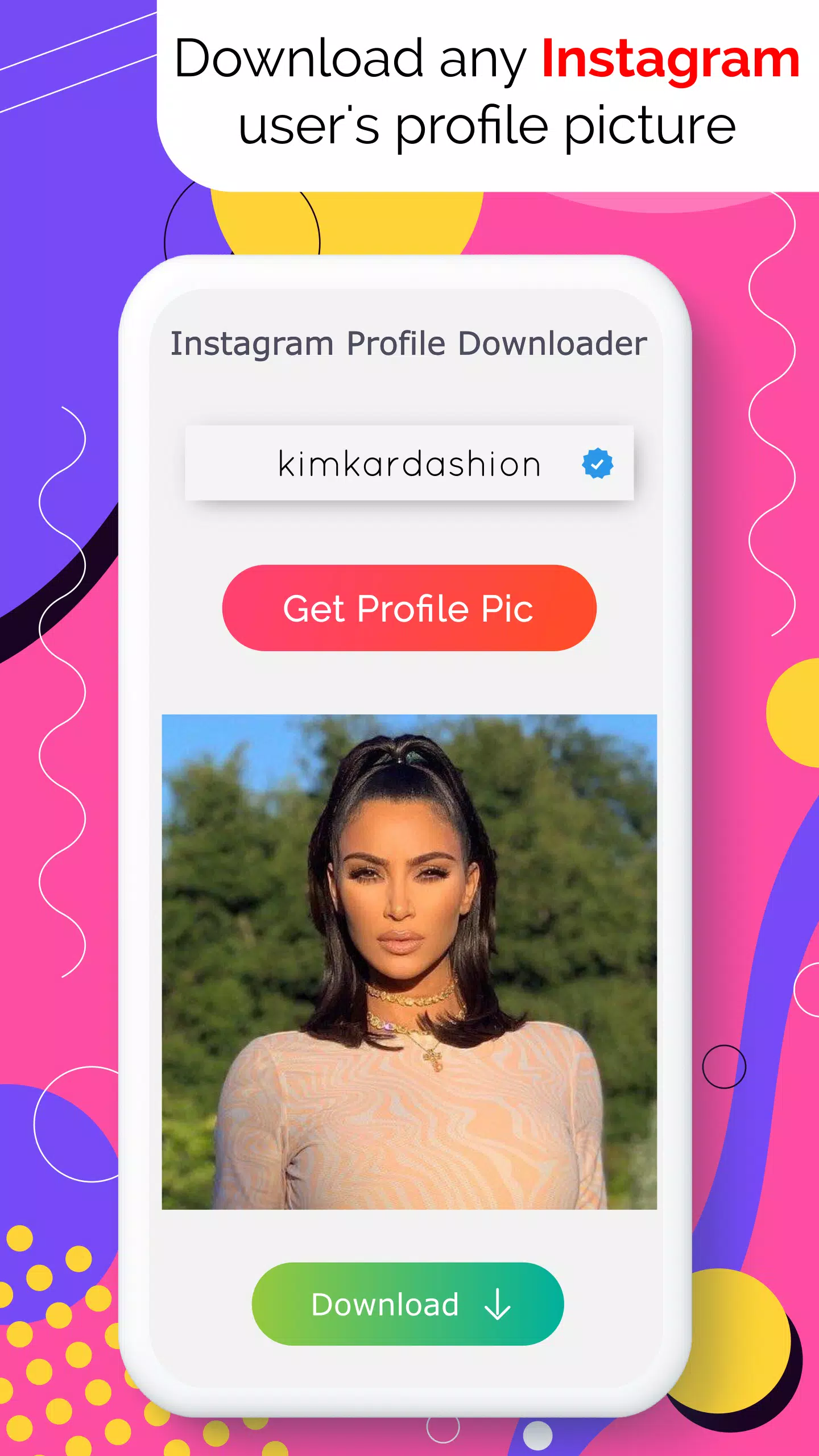 Hd Profile Picture Download For Instagram APK for Android Download