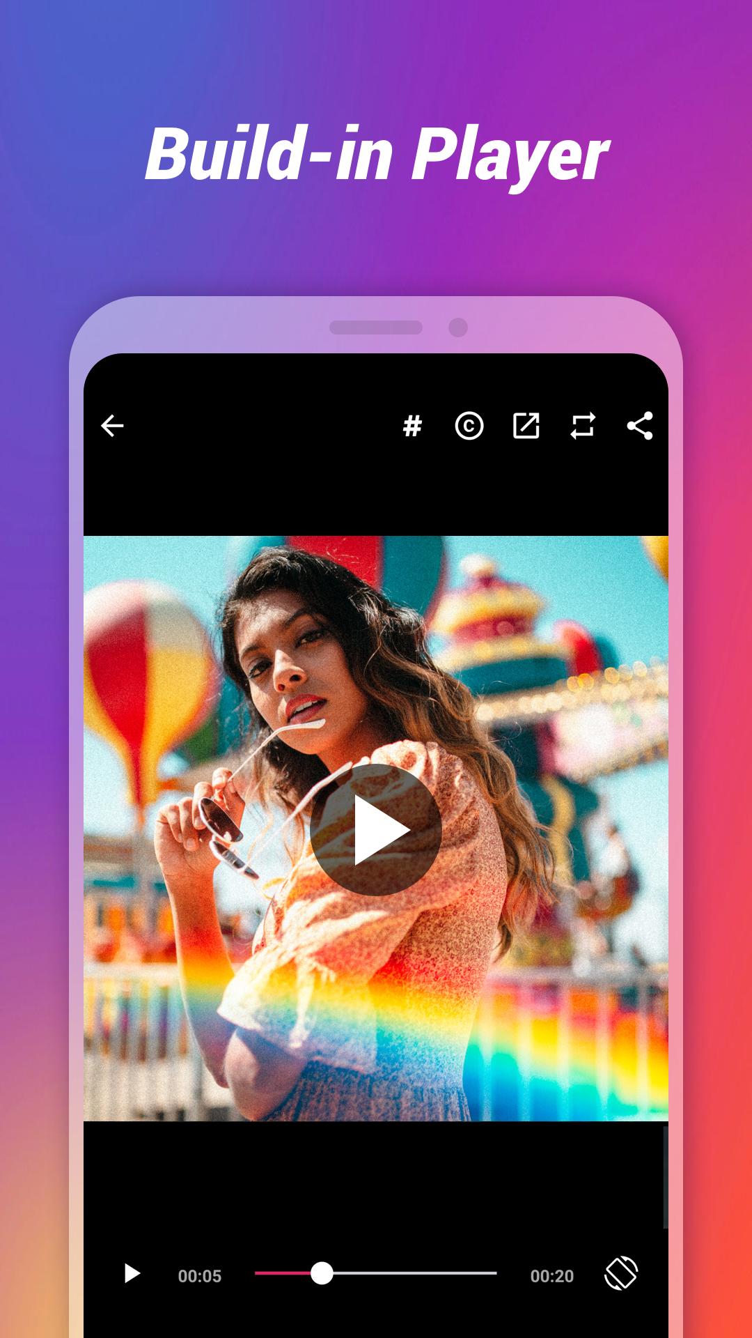 View Download Photo &amp; Video Downloader For Instagram - Repost Ig Background