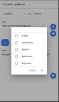 Instant Translator تصوير الشاشة 1