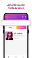 Video Downloader, Story Saver Plakat