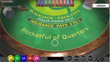 Quarters Blackjack Affiche