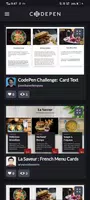 CodePen: Pens & Source Codes ảnh chụp màn hình 6