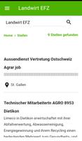 Agro Jobs Swiss تصوير الشاشة 1