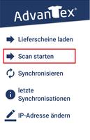 AdvanTex Delivery Scan screenshot 3