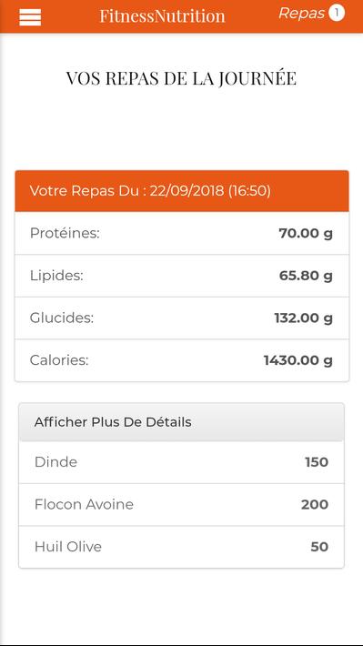 Fitness nutrition calories calculator bodybuilding for Android - APK