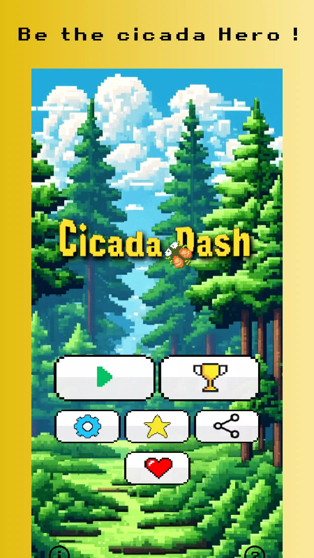 Cicada Dash – 没有 wifi 游戏