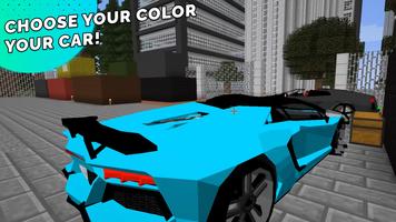 Cars for minecraft mods capture d'écran 1