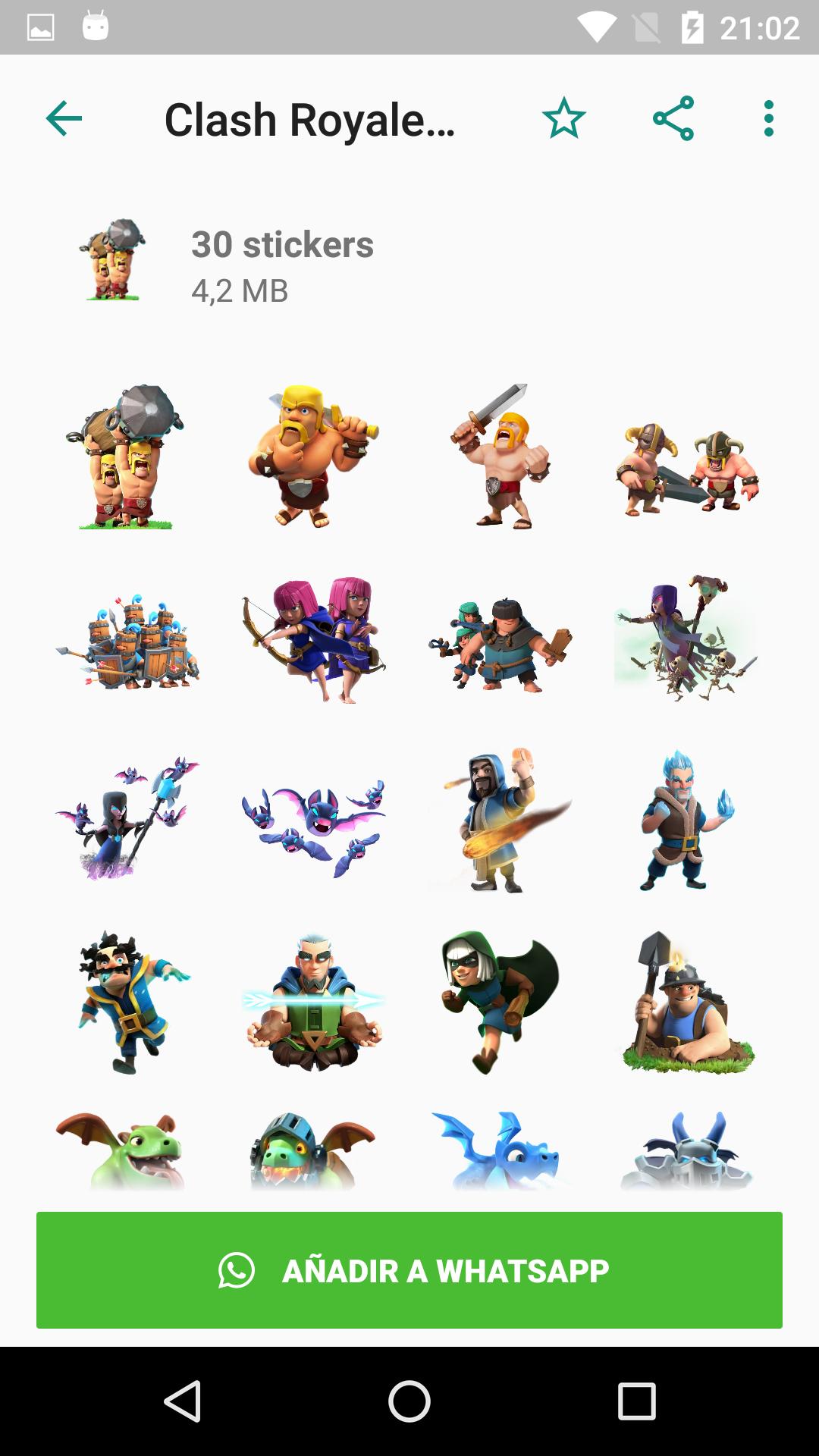 Clash Royale Stickers Wastickers Wastickerapps For Android