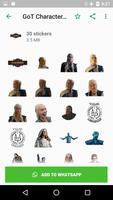 Game of Thrones Stickers capture d'écran 3